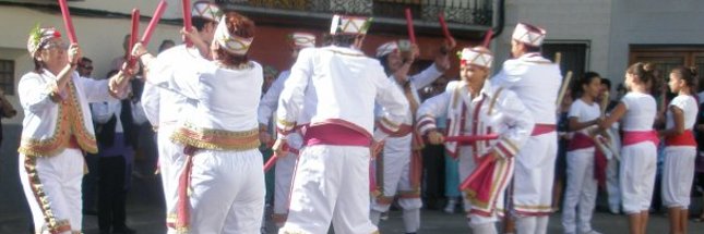 Detalle de las mudanzas o paloteado del Dance de Las Pedrosas